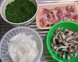 ほうれん草のグリーンカレー★作り方1写真