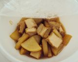 レンチンで作る☆大根と厚揚げの煮物作り方4写真