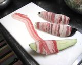 豚肉ぐるぐるなすの揚げびたし作り方2写真