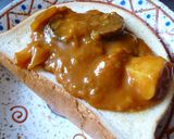 朝カレー☆トースト作り方3写真