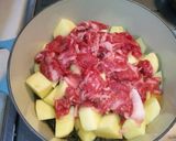 ルクルーゼでヘルシー✿ほっこり肉じゃが作り方2写真
