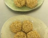 揚げない☆オーブン焼きゴマ団子作り方10写真