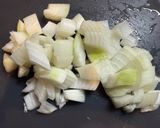 節約&ヘルシー！厚揚げのカレーそぼろ煮作り方1写真