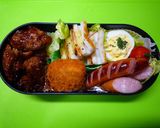 簡単お弁当おかず①☆ちくわチーズ☆作り方5写真