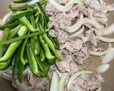 豚と野菜の甘酢卵とじ作り方3写真
