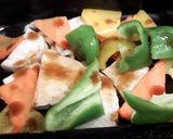 お弁当に　チキンとカラフル野菜のソテー作り方3写真