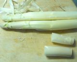 美味★ホワイトアスパラの香りパン粉焼き作り方1写真