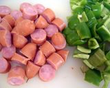 夏野菜とウインナーの甘辛炒め作り方3写真