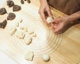 ほぼホームベーカリーで♪猫のちぎりパン作り方10写真