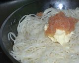 意外と合う！？【明太バター★そうめん】作り方3写真