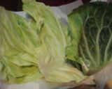 ズボラ旨い☆キャベツと挽肉の重ね蒸し作り方1写真
