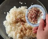 茗荷と枝豆入り稲荷巻き寿司作り方6写真