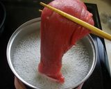豚ヘレおろしと卵スープ作り方2写真