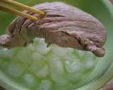豚ヘレおろしと卵スープ作り方4写真