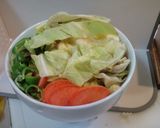 紙コップと電子レンジでウィンナー焼きそば作り方3写真