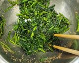 低脂質ほうれん草の胡麻和え作り方5写真