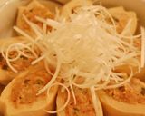 居酒屋メニュー☆厚揚げの肉詰め作り方10写真