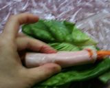 キムチ生春巻き作り方4写真