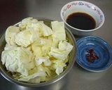 キャベツの辛味和え作り方2写真