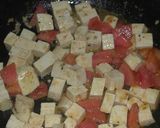 トマトと豆腐の卵とじ作り方2写真