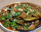 長なすと甘とう美人の麻婆豆腐。作り方9写真