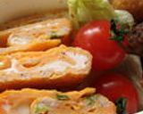ニラしらす入り卵焼き作り方6写真