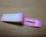 お弁当用☆かまぼこの飾り切り☆うさぎ☆作り方2写真