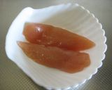 ささみとせん切り野菜のスープ作り方1写真