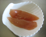 ささみとせん切り野菜のスープ作り方1写真