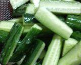 夏にピッタリ♪きゅうりの鶏キノコポン酢☆作り方1写真