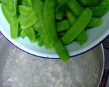 絹さや辛炒め作り方3写真