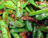 絹さや辛炒め作り方19写真