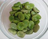 ツナと空豆のトマトソース作り方1写真