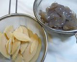 タケノコとコンニャクのヘルシー中華風炒め作り方1写真