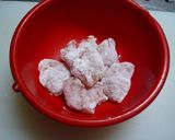 簡単！ヘルシー！鶏ささみの片栗粉ゆで作り方2写真