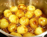 小粒新じゃがいもの煮ころがし作り方8写真