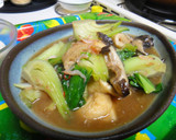 青梗菜と油揚げの炒め煮作り方5写真