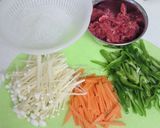 春雨で♪チャプチェ作り方1写真