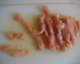 暑い日に☆とり胸肉のプルプルサラダ作り方1写真