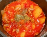 レンジで時短！鶏肉のハーブトマト煮込み作り方10写真