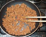 お手軽♪超簡単肉みそそぼろ作り方2写真