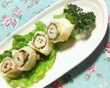✿塩昆布とチーズで❀ちくわパン✿作り方8写真