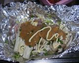 鶏胸肉の味噌マヨホイル焼き作り方5写真