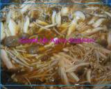 きのことちりめんじゃこのあんかけうどん作り方4写真