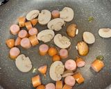ほうれん草のチーズリゾット作り方3写真