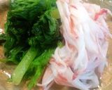 わさび菜のカニカマポン酢和え♪作り方2写真