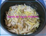 牛蒡とちりめんじゃこの炊き込みご飯作り方3写真
