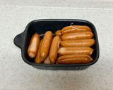 ソーセージと紫キャベツと紫玉ねぎの炒めもの作り方3写真
