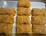 デミソースをin♪チーズのしそ巻きカツ作り方5写真