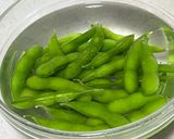 ♡舞茸入り切り干し大根の煮物♡枝豆のせ♡作り方4写真